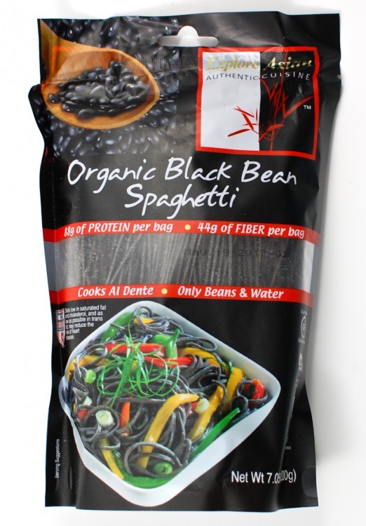 black bean spaghetti