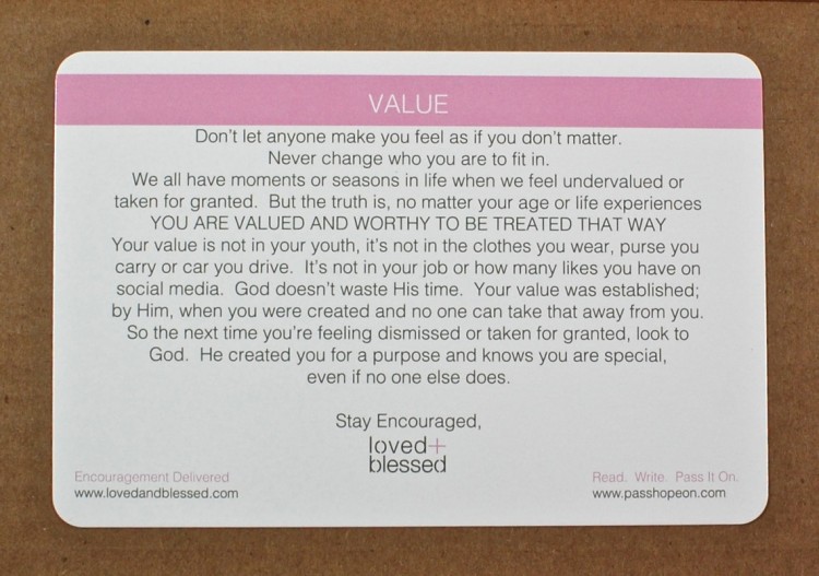 September Loved + Blessed