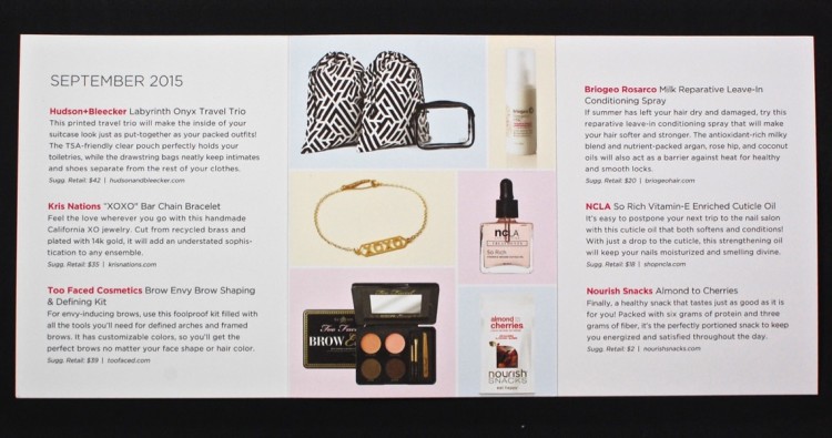 September 2015 Popsugar must have 