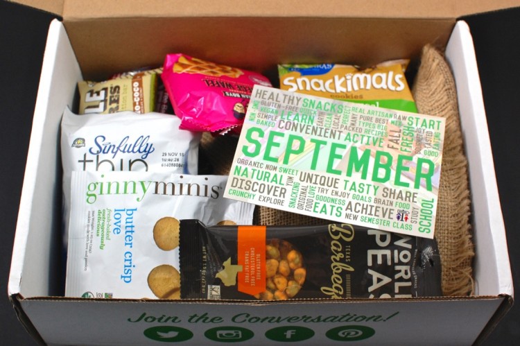 September Snack Sack box
