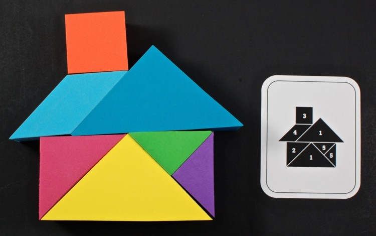 tangram house