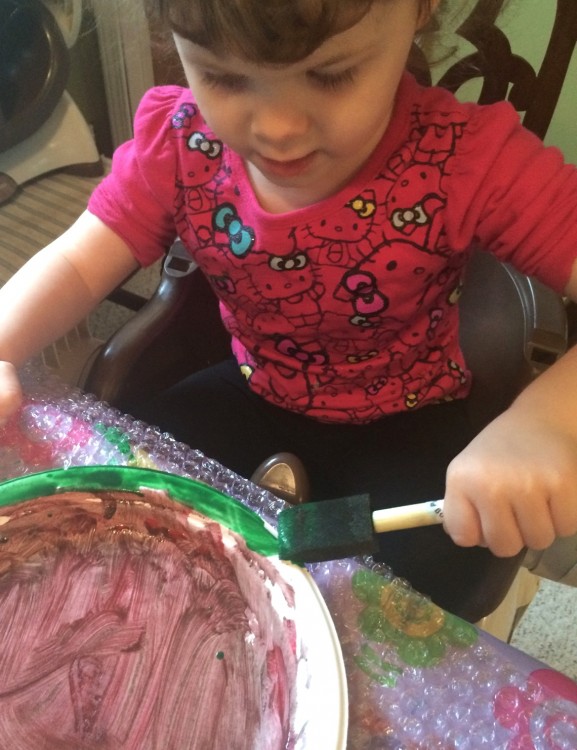 painting frog