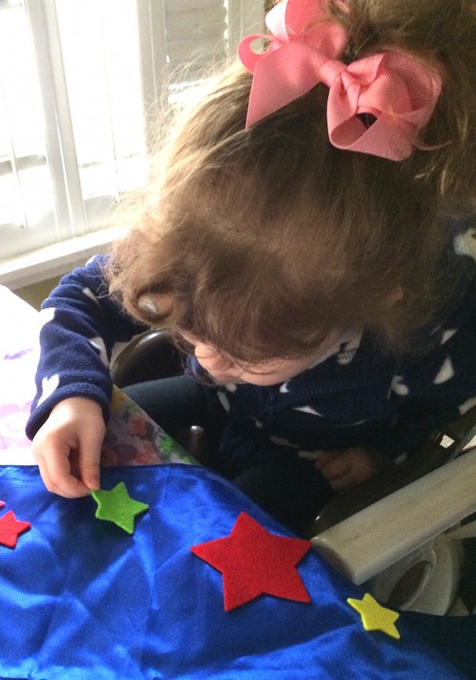 sticking on stars