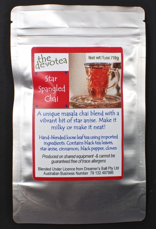 Star Spangled Chai tea