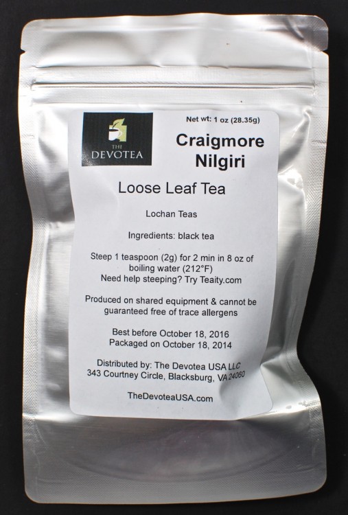 Craigmore nilgiri tea