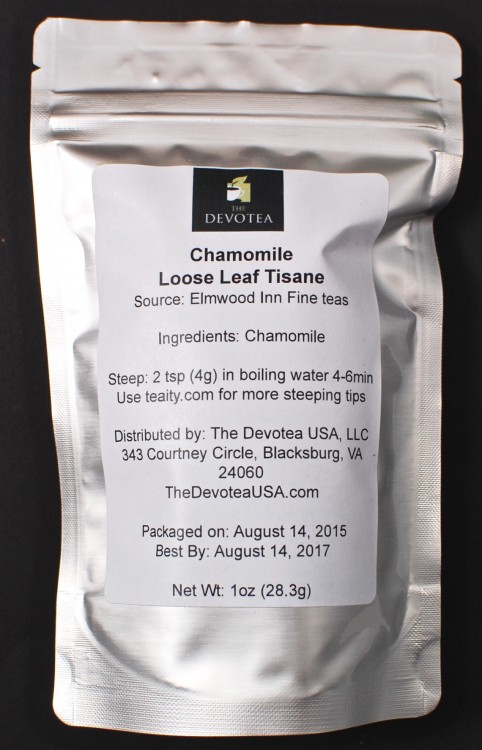 chamomile tea