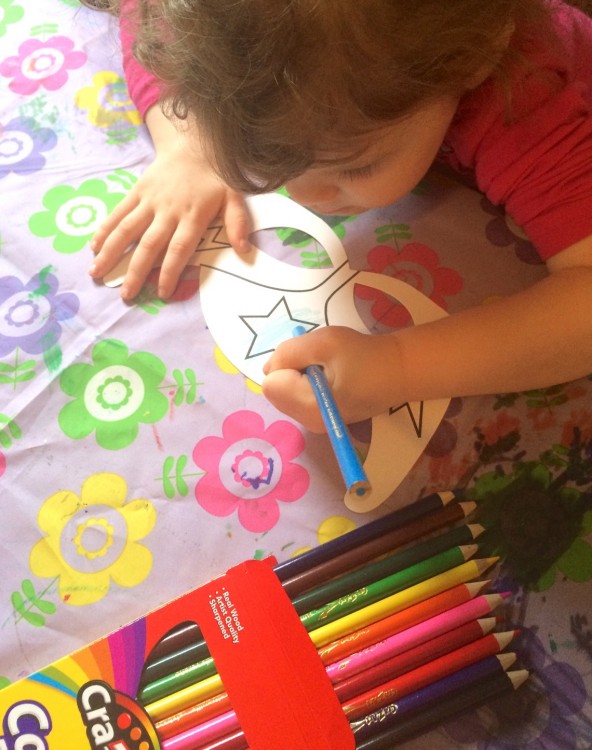 Evie coloring