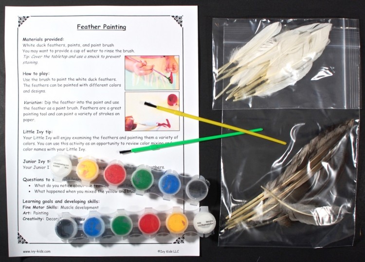 feather painting