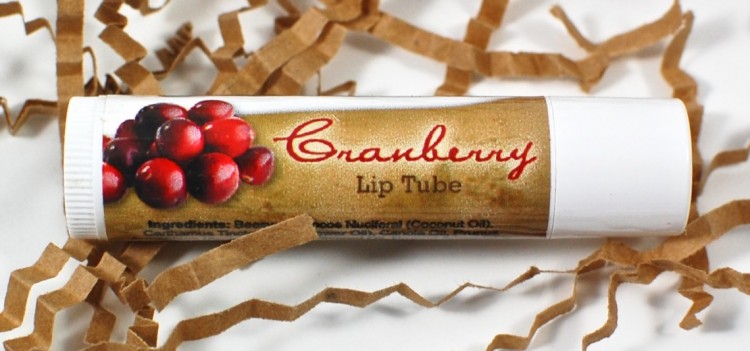 cranberry lip balm