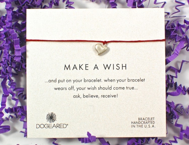 Dogeared bracelet