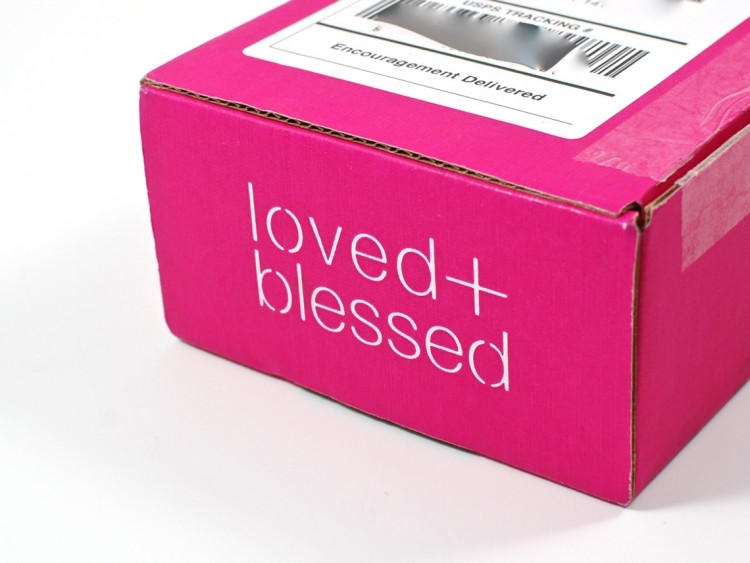 Loved + Blessed box