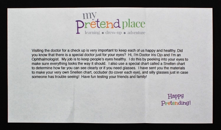 My Pretend Place October