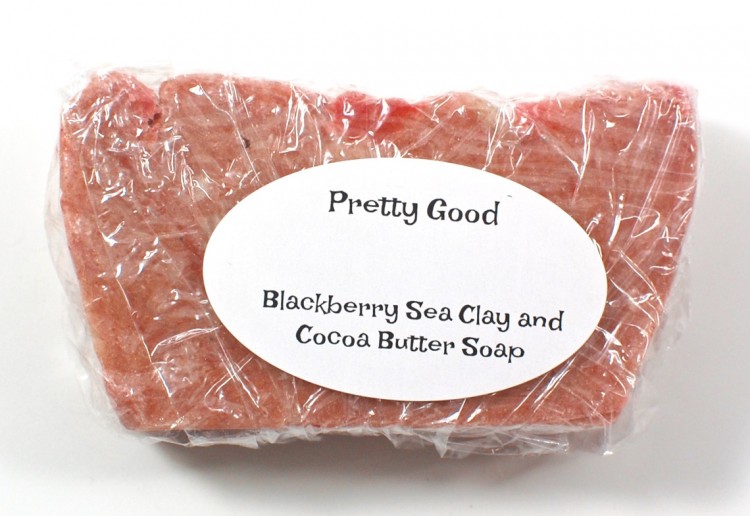 blackberry sea clay soap