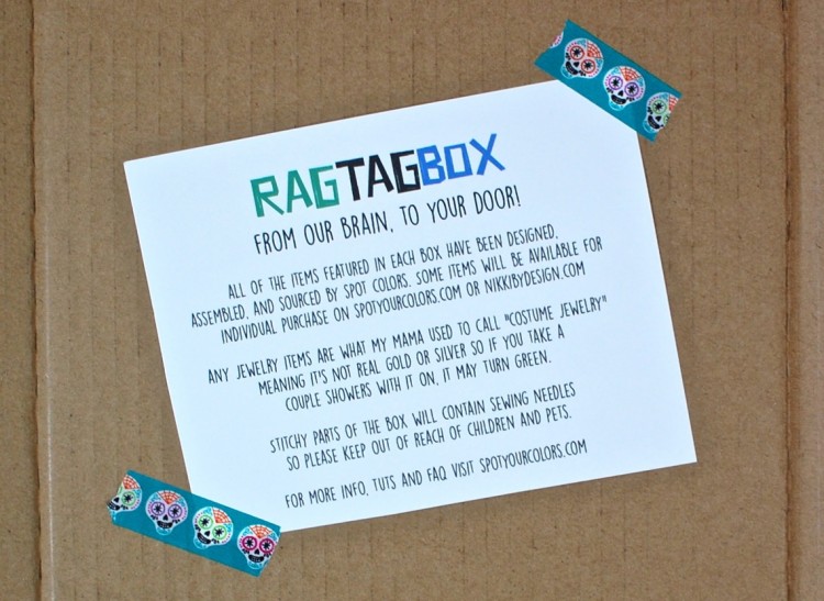 October Rag Tag box