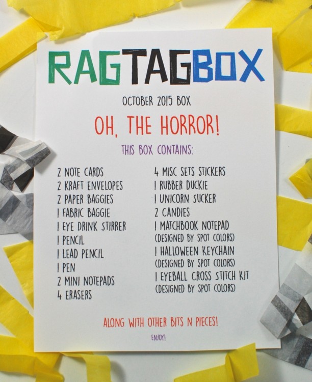 October Rag Tag Box