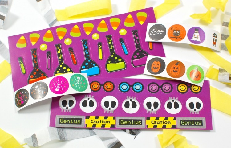 Halloween stickers