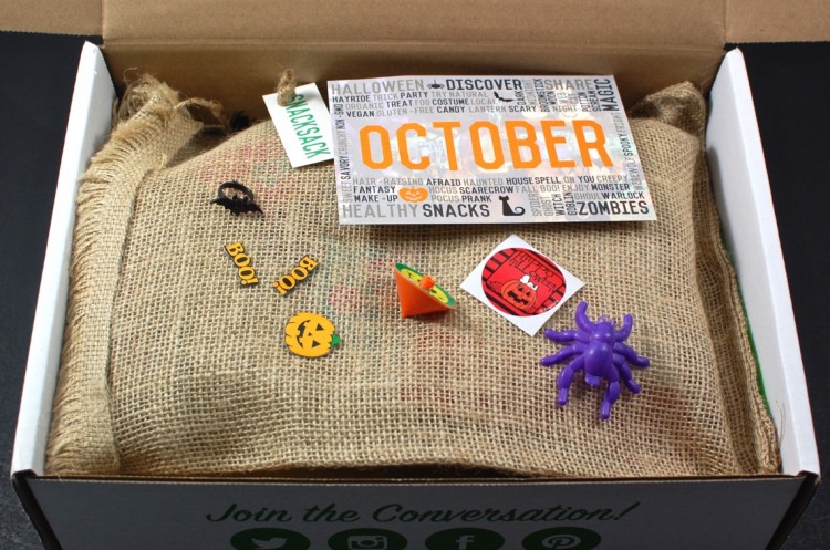 Snack Sack October