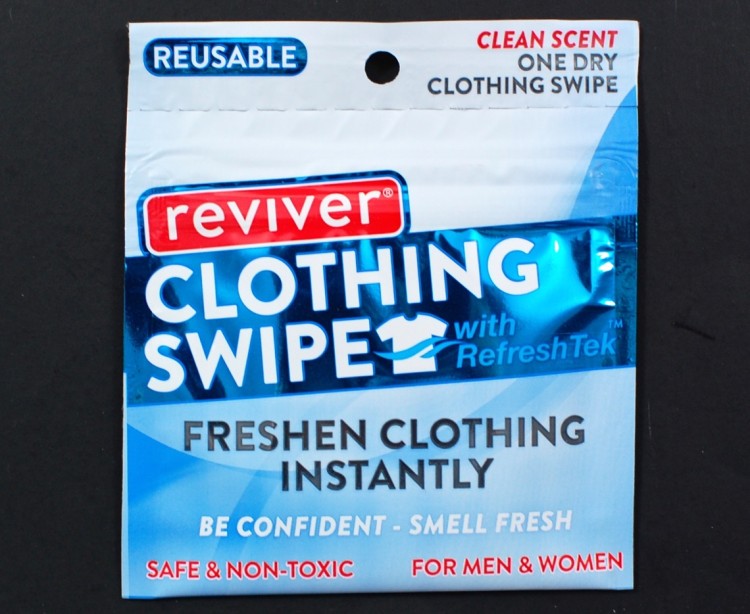 Reviver clothing swipe