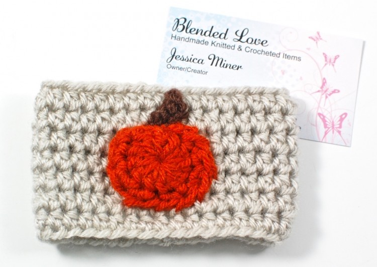 Fall cup cozy