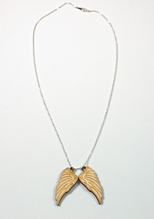 angel wing necklace
