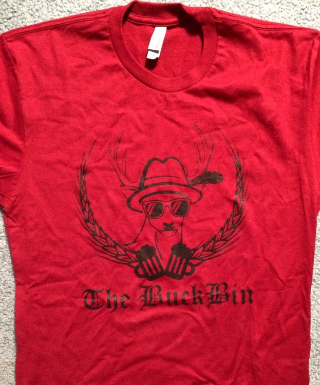BuckBin t-shirt