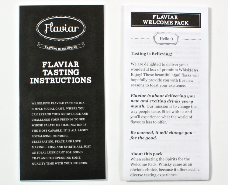 Flaviar information 