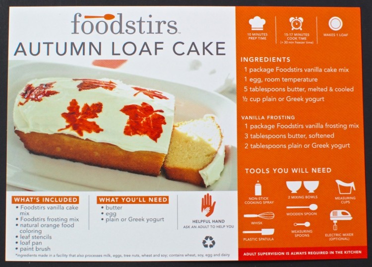 Foodstirs autumn cake