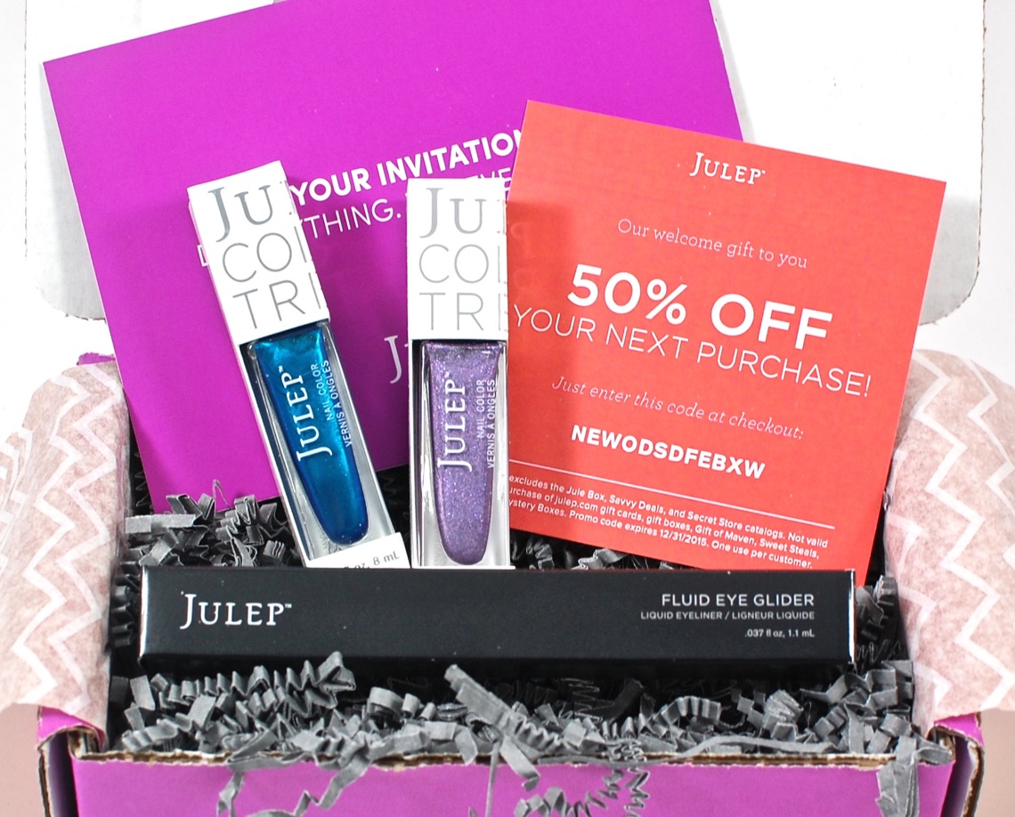 Julep winter welcome box