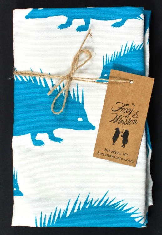 foxy & winston towel