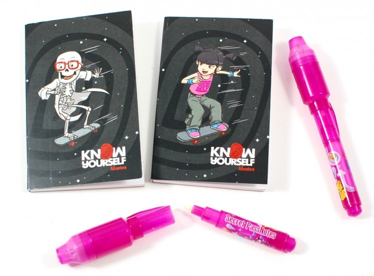 invisible ink notepads