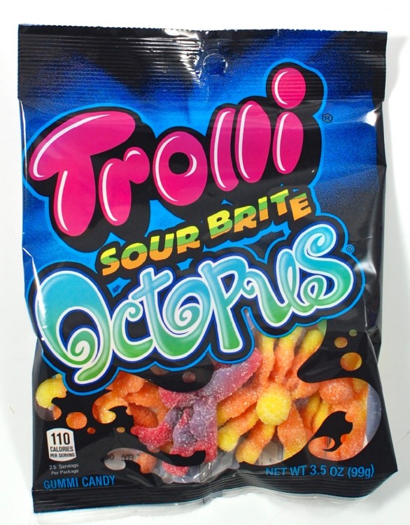 trolli gummy octopus