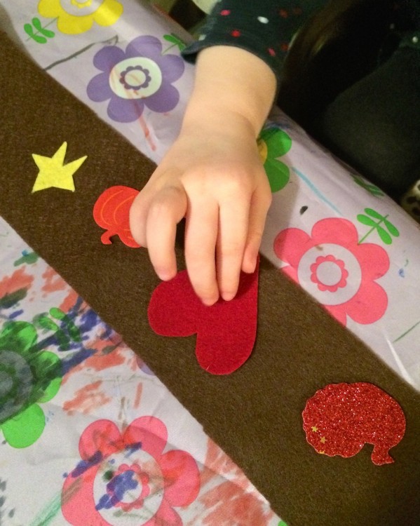 making a headband
