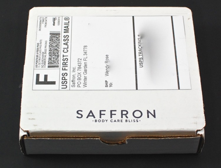 Saffron soap box