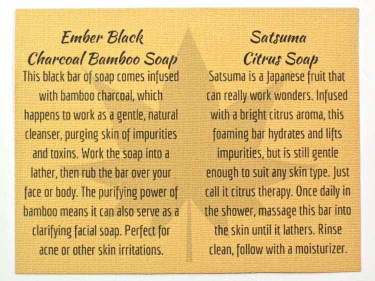 November 2015 Saffron soap