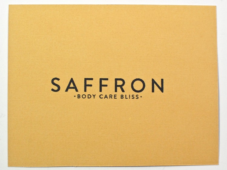 Saffron soap box