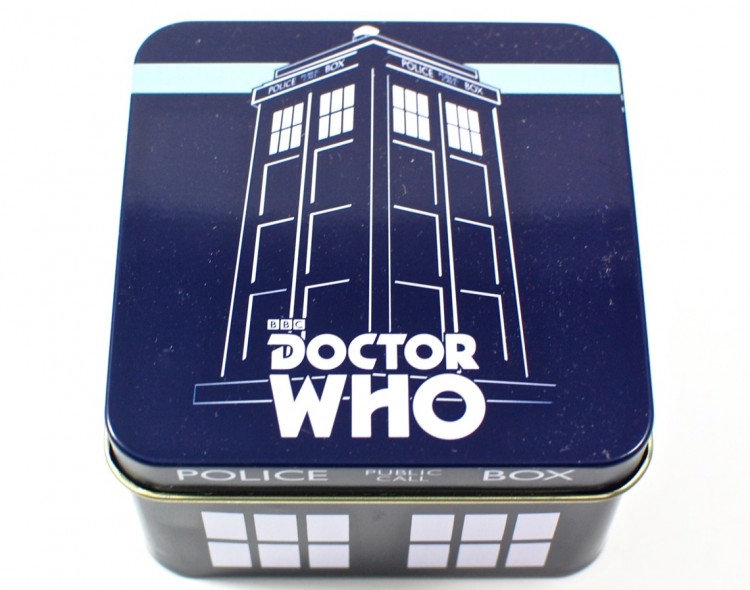 Doctor Who tin