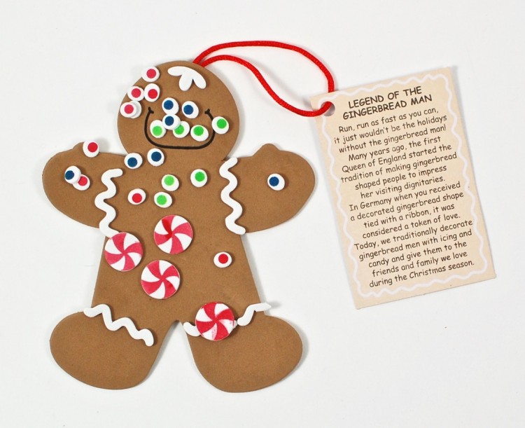 gingerbread man ornament