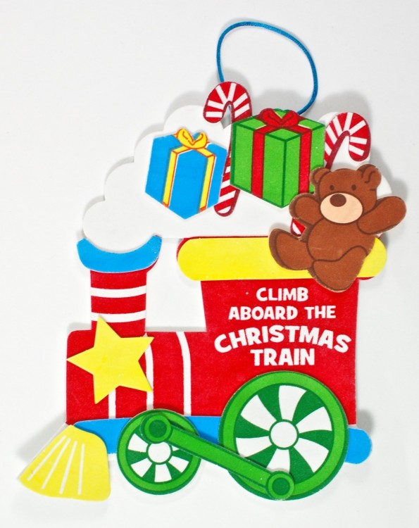 christmas train craft