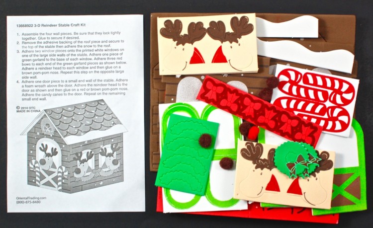 reindeer house kit