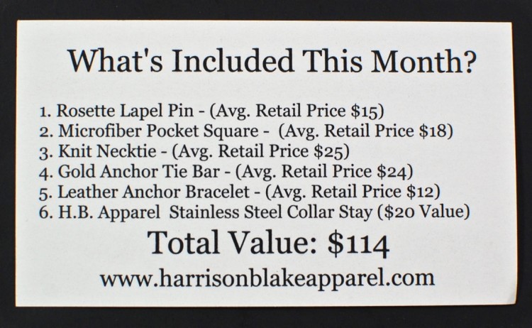 Harrison Blake box