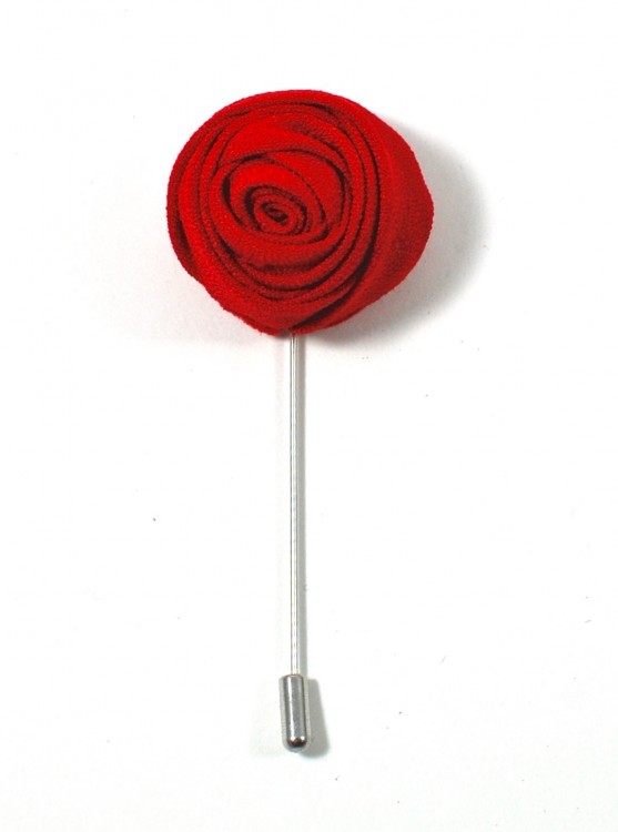 rose lapel pin