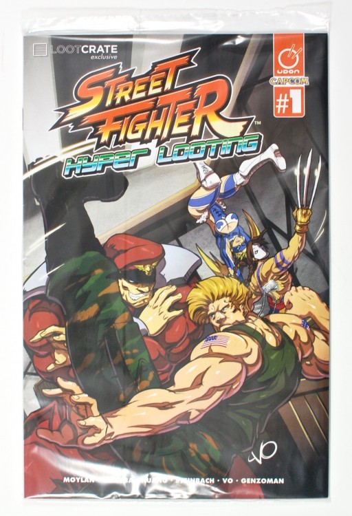 Street Fighter Loot Crate comic