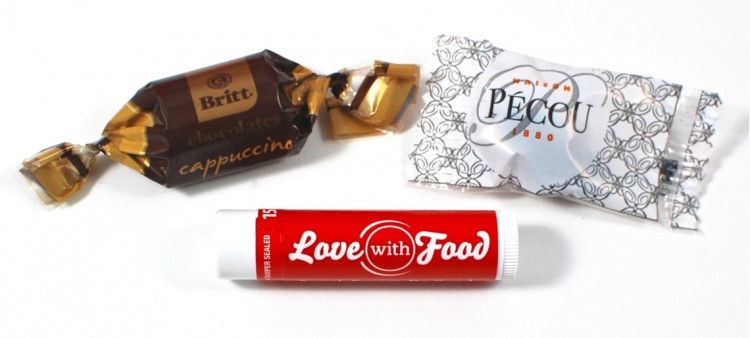 love with food lip balm