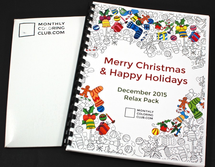 December 2015 Monthly Coloring Club review