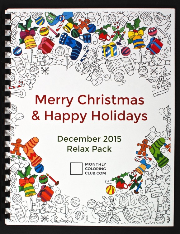 Monthly Coloring Club book