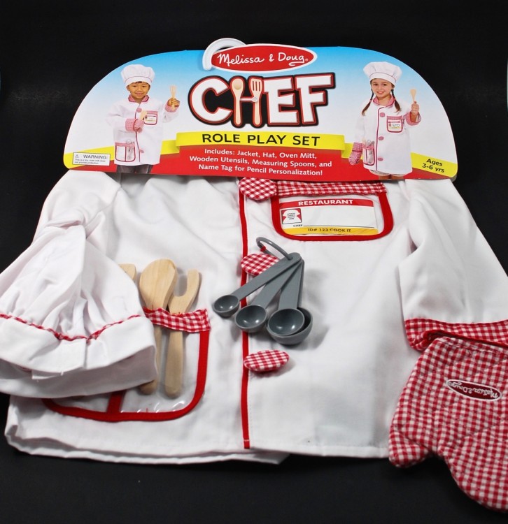 melissa & doug chef costume