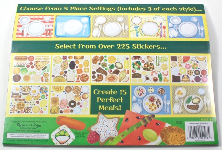 Melissa & doug stickers