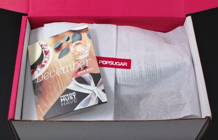 December 2015 POPSUGAR Must Have box