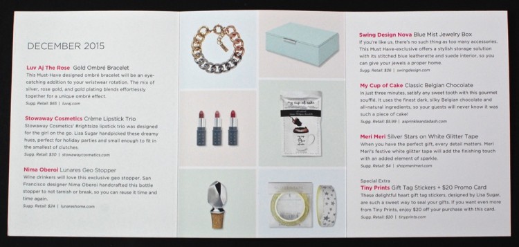 POPSUGAR Must Have December 2015