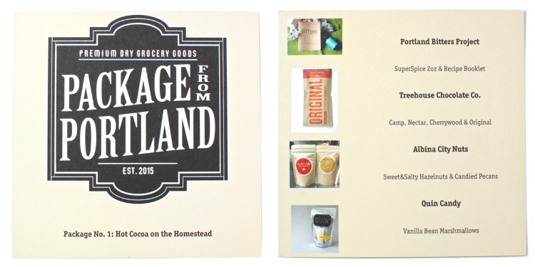Package from Portland December 2015
